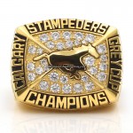 1992 Calgary Stampeders Grey Cup Ring/Pendant